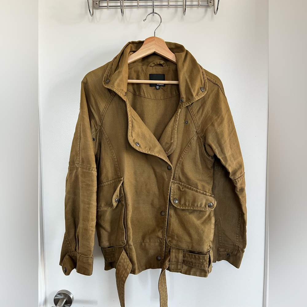Wilfred Free Olive Cargo Jacket